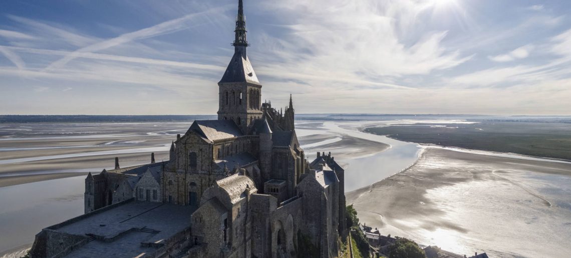 La baie et l’abbaye