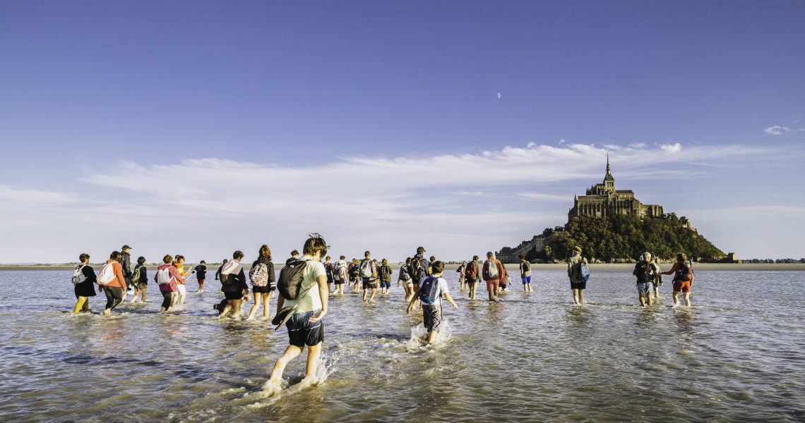 Traversée traditionnelle de la côte au Mont