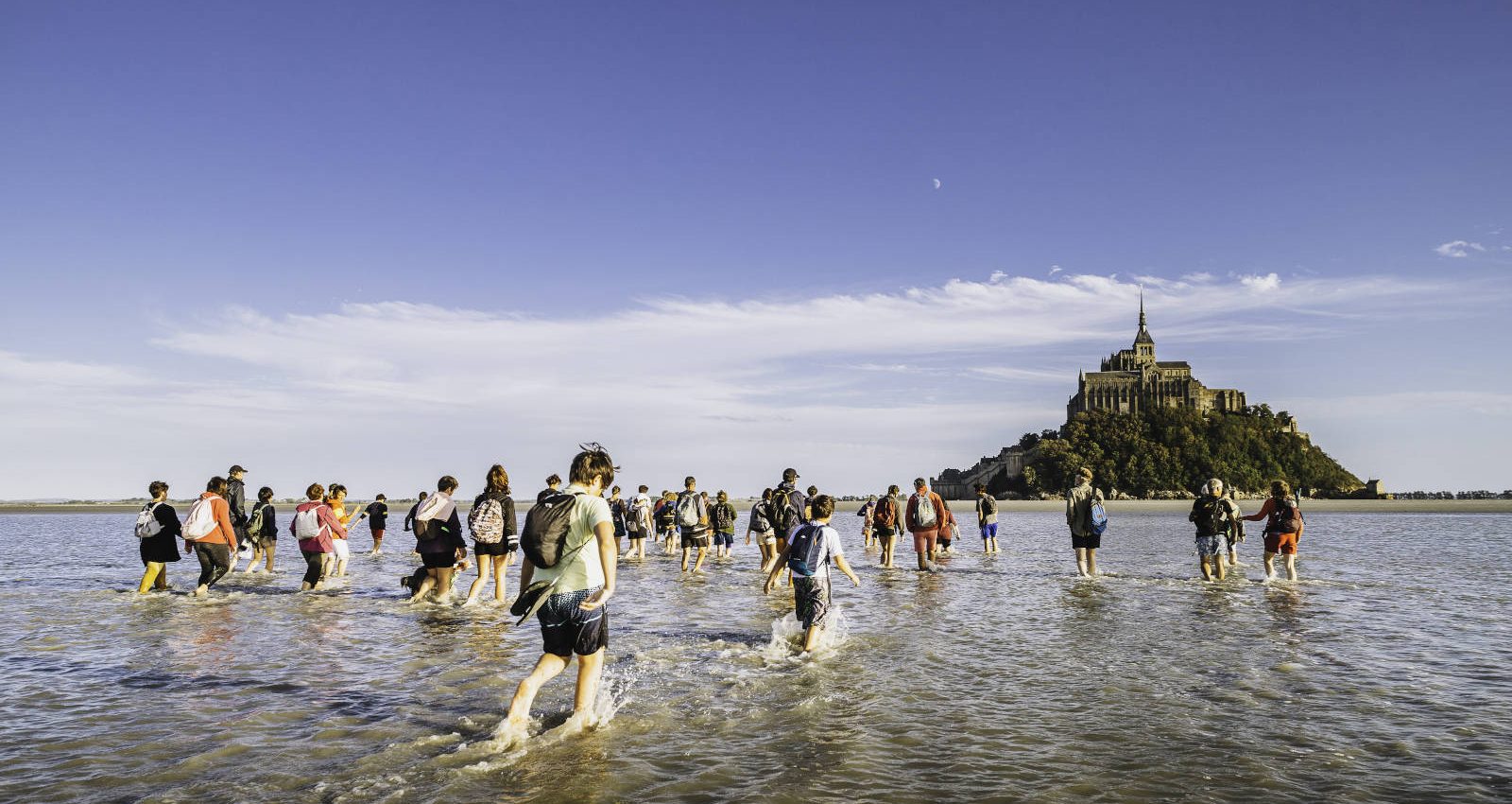 Traversée traditionnelle de la côte au Mont