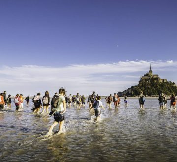 Traversée traditionnelle de la côte au Mont