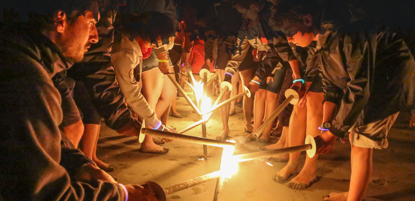 Traversée aux flambeaux et lampions